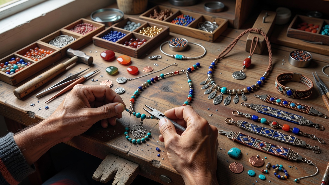 Elaboración de joyería étnica