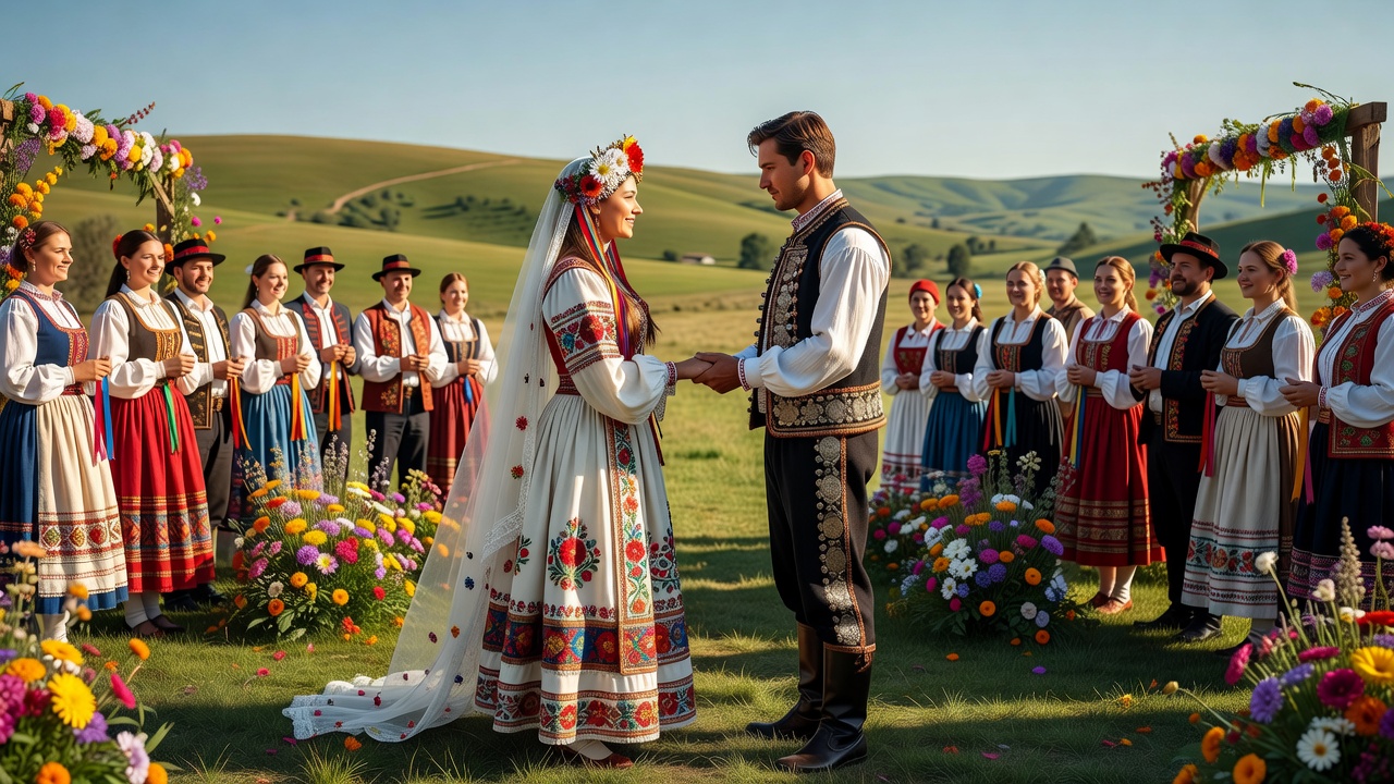 Ceremonia de boda tradicional